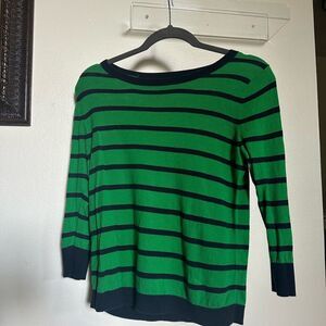 Old Navy Quarter Sleeve Striped Sweater size Small